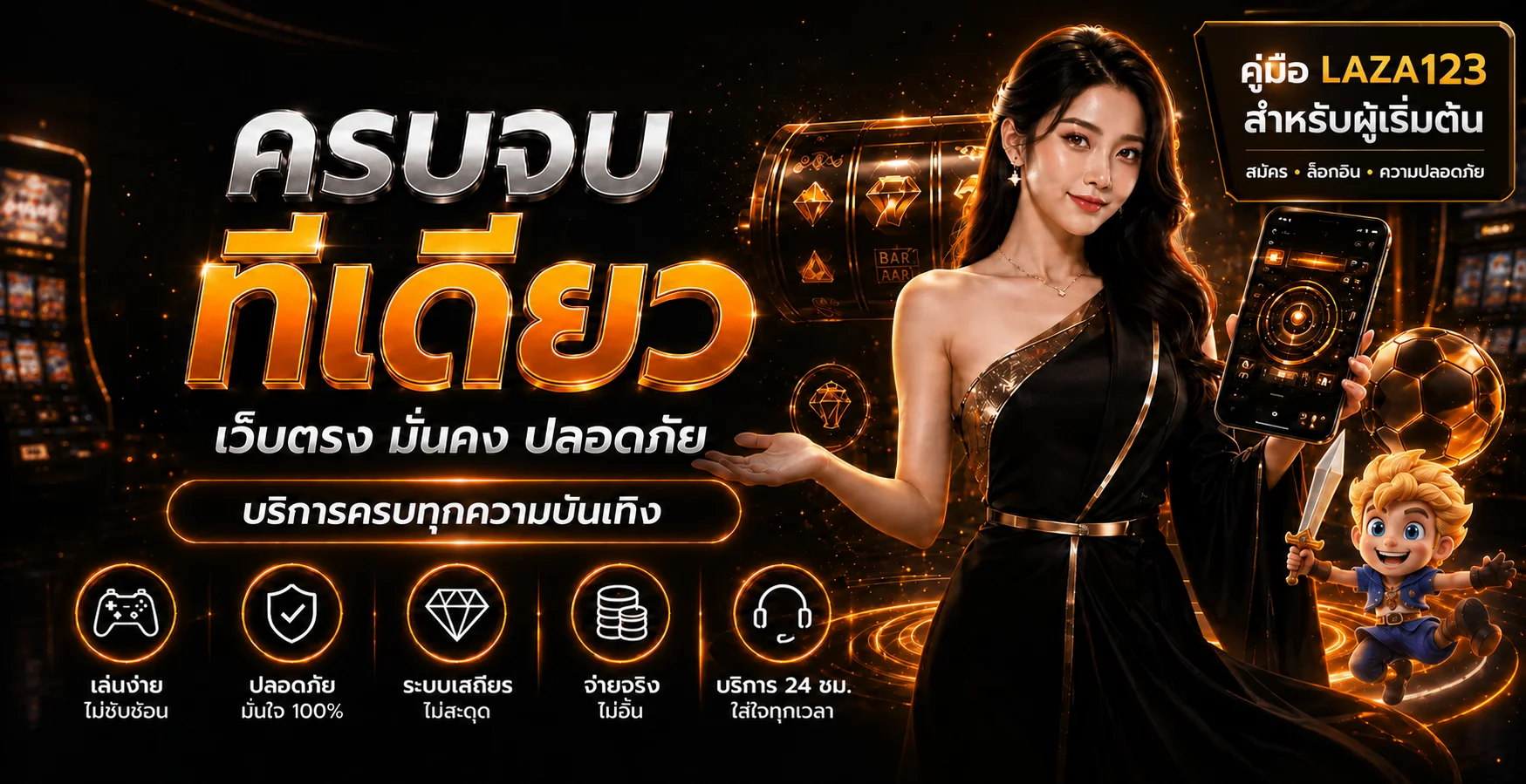 LAZA123: คู่มือสมัคร Login และความปลอดภัย